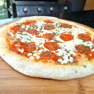 Pizza Masa Madre Pepperoni1