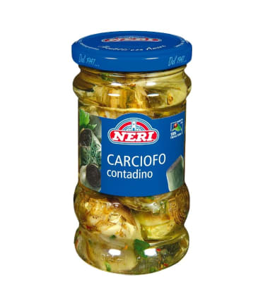 Alcachofas enteras Contadino (Aliño campesino Italiano) 290 grs, Neri1