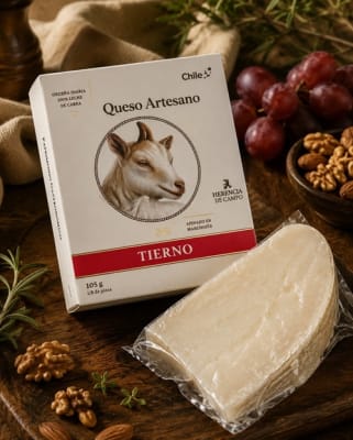 Queso tierno de Cabra Herencia de Campo 105 grs