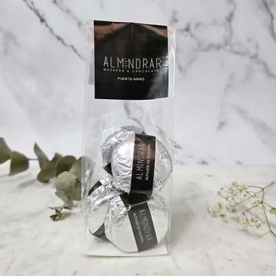 Bolsita 5 Alfajores de mazapán de almendra