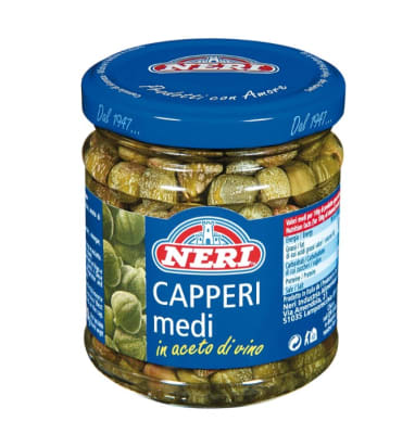 Alcaparra mediana en Aceto, 200 grs