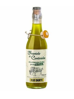 Aceite de Oliva Virgen Extra Dante “Frantoio di Contrada” – Sin filtrar, del molino a tu mesa 750 ml