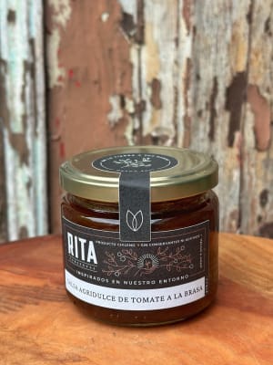 Salsa BBQ agridulce de tomate a la brasa Rita1