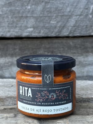 Salsa de ají rojo tostado Rita