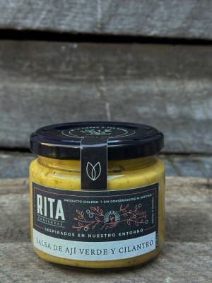 Salsa de ají verde y cilantro Rita1