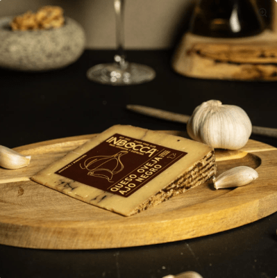 Queso de Oveja Madurado Ajo Negro 150 grs