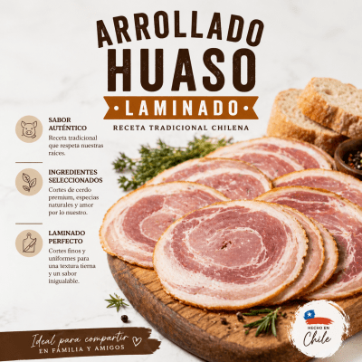 Arrollado Huaso laminado 200 grs