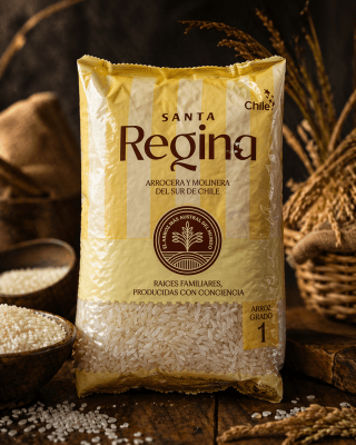 Arroz grado 1 Santa Regina, bajo en arsenico 1 kilo