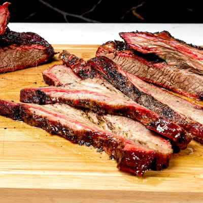 Brisket a la leña