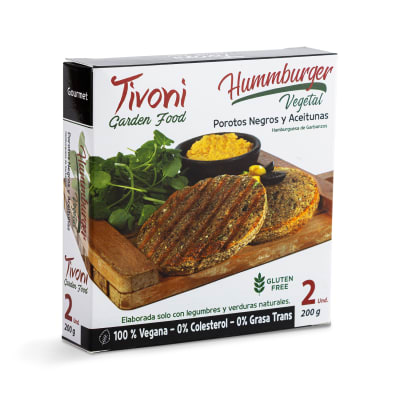 Hamburguesas de legumbres y vegetales, Tivoni