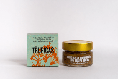 Delicias de champiñón con trufa negra 100g Trufica España1
