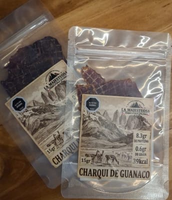 Charqui de Guanaco La Majestuosa 25 grs