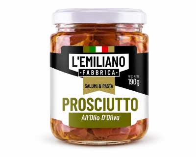 Prosciutto en aceite de oliva de Cap. Pastene 200gr, L´Emiliano