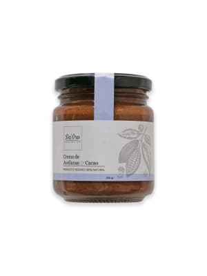 Crema Avellana Cacao (Nutella saludable, sin azucar, sin gluten)