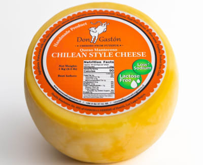 Queso Mantecoso Don Gastón, Puyehue, rueda al vacio 1 kg aprox.1