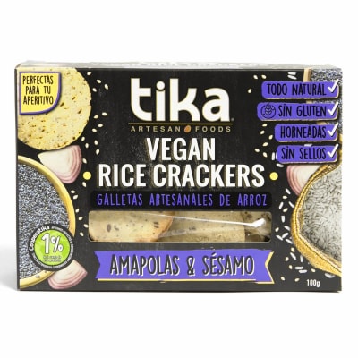 TIKA Vegan Rice Ampolas & Sésamo 100 grs