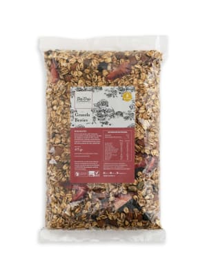 Granola S/Gluten Berries, recarga 475 grs