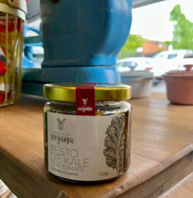 Pesto de Kale con Tomate