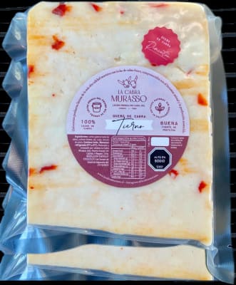 Queso de cabra tierno al Pimentón, Cabra Murasso, 230 grs
