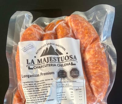 Longaniza Artesanal 500 grs, La Majestuosa