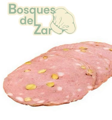 Mortadela Pistacho Artesanal, La Majestuosa 200 grs1