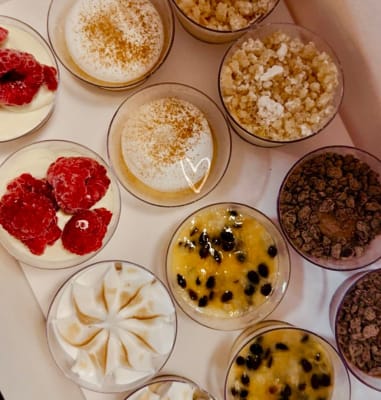 Box Gourmet 12 shots postres surtidos, Angela del Rio