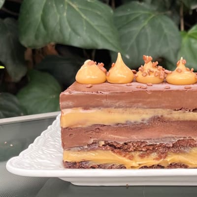 Barra Brownie Manjar Trufa S/Gluten