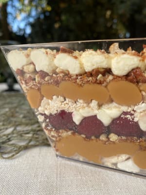 Merengue Almendras Frambuesa