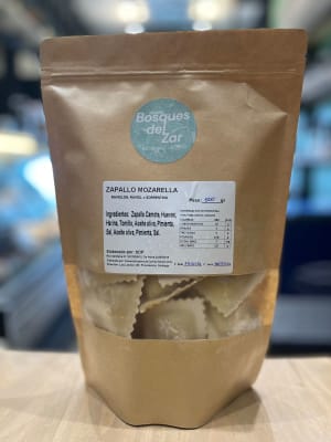 Raviolón artesanal Zapallo Mozzarella 500 grs