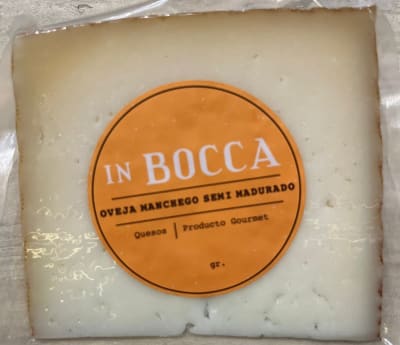 Queso de Oveja Manchego Semi Madurado In Bocca150 grs