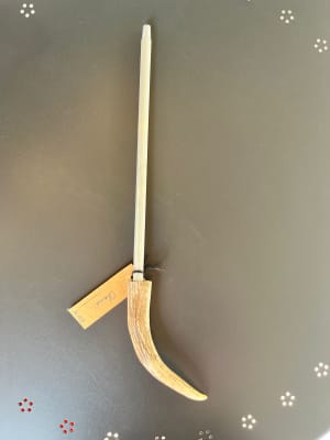 Chaira Para Afilar Cuchillos, Cacho de ciervo, 45cm1