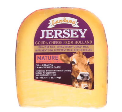 Queso  Jersey Gouda Holanda 250 grs