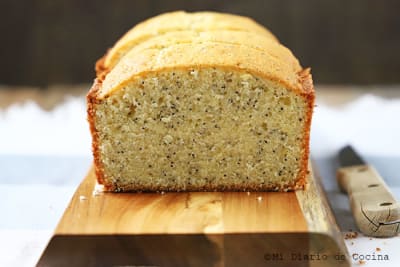 Queque de Limón y toque de amapolas Sin Azúcar– 170 grs Brotmkt