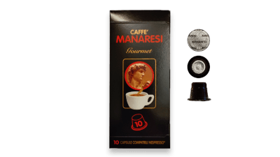 Café Manaresi para Nespresso Gourmet 10 cápsulas
