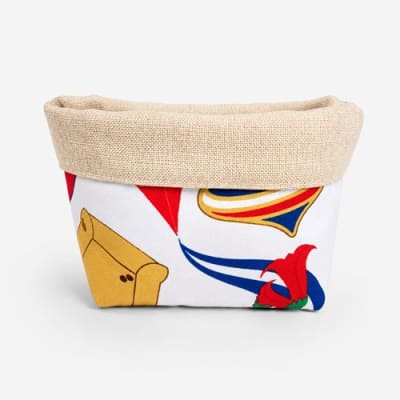 Panera Acolchada Reversible Dieciochera