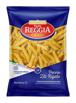 Penne Ziti Rigate Reggia 500 grs