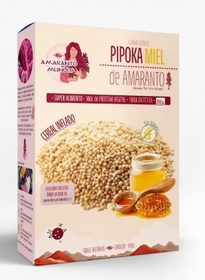 Pipoka de Amaranto con Miel Amaranto Mundos 200 g