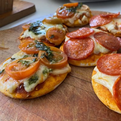 Pizzetas Margarita