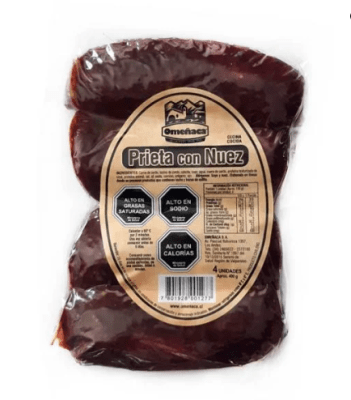 Prieta con Nuez 400 grs Omeñaca