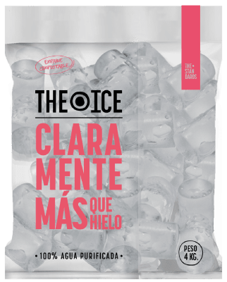 Hielo cristalino cilindro solido The Ice, 1,5 K