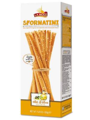Grissini Aceite de Oliva, La Mole 120 grs