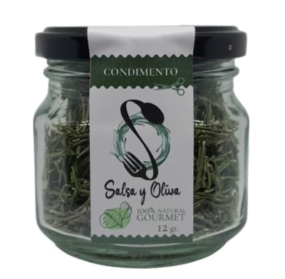 Romero seco artesanal 30 grs, Salsa y Oliva1