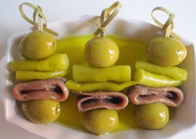 Aceitunas Griegas Gigantes Descarozadas 470 grs, drenado