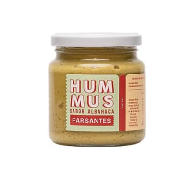 Hummus Albahaca 240 grs Farsantes