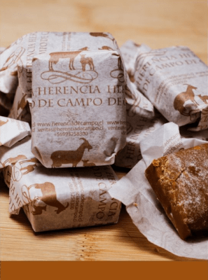 Calugas de dulce de leche de cabra