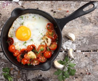 Sartén de Hierro Fundido Victoria Esmaltado 20 cm1