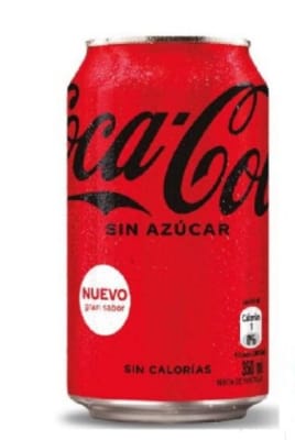 Coca Cola Zero 350 cc