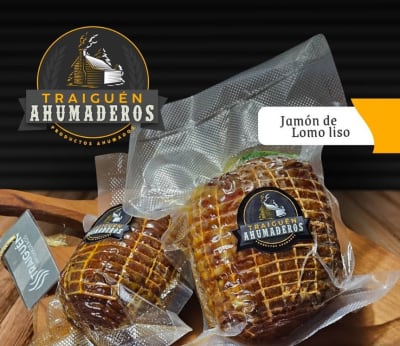 Jamón de Lomo Centro Artesanal – Ahumaderos Traiguén 280 grs1