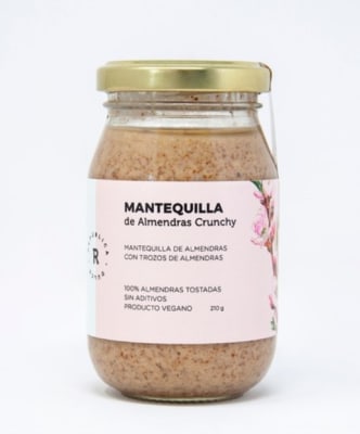 Mantequilla de Almendra Crunchy Republica Dulce1