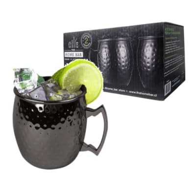 Caja 2 Mugs Martillados